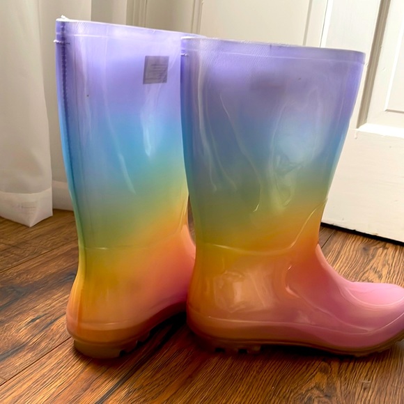 Shoes | Rainbow Rain Boots | Poshmark